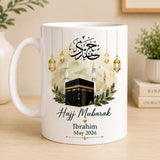 Hajj Mubarak Personalised Mug