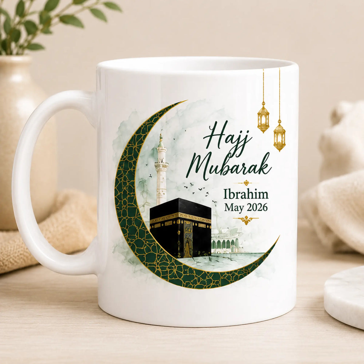 Hajj Mubarak Personalised Mug