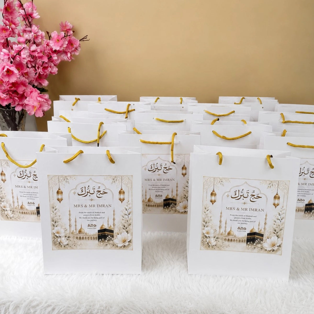 Personalised Hajj Favors Gift Bag
