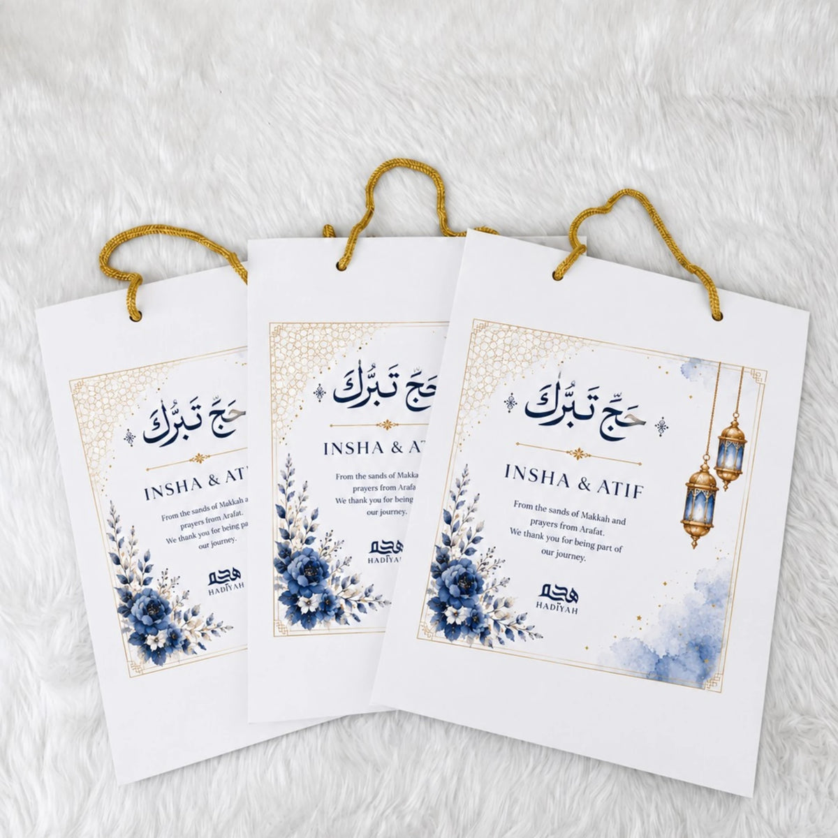 Personalised Hajj Favors Gift Bag