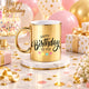 Personalized Golden Birthday Mug - Celebrate in Style
