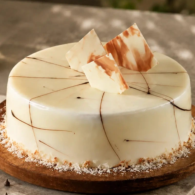 Hazelnut Chocolate Cake — cake, detail view