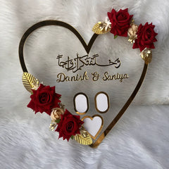 Heart Shape Thumb Printing Frame