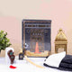 Kaaba Quran Premium gift set featuring Kaaba Quran, prayer accessories, and decor, perfect for religious gifting and home prayer setup.
