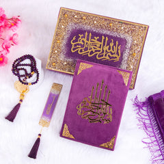 Purple Sequence Bridal Sawab-e-jariya Hamper