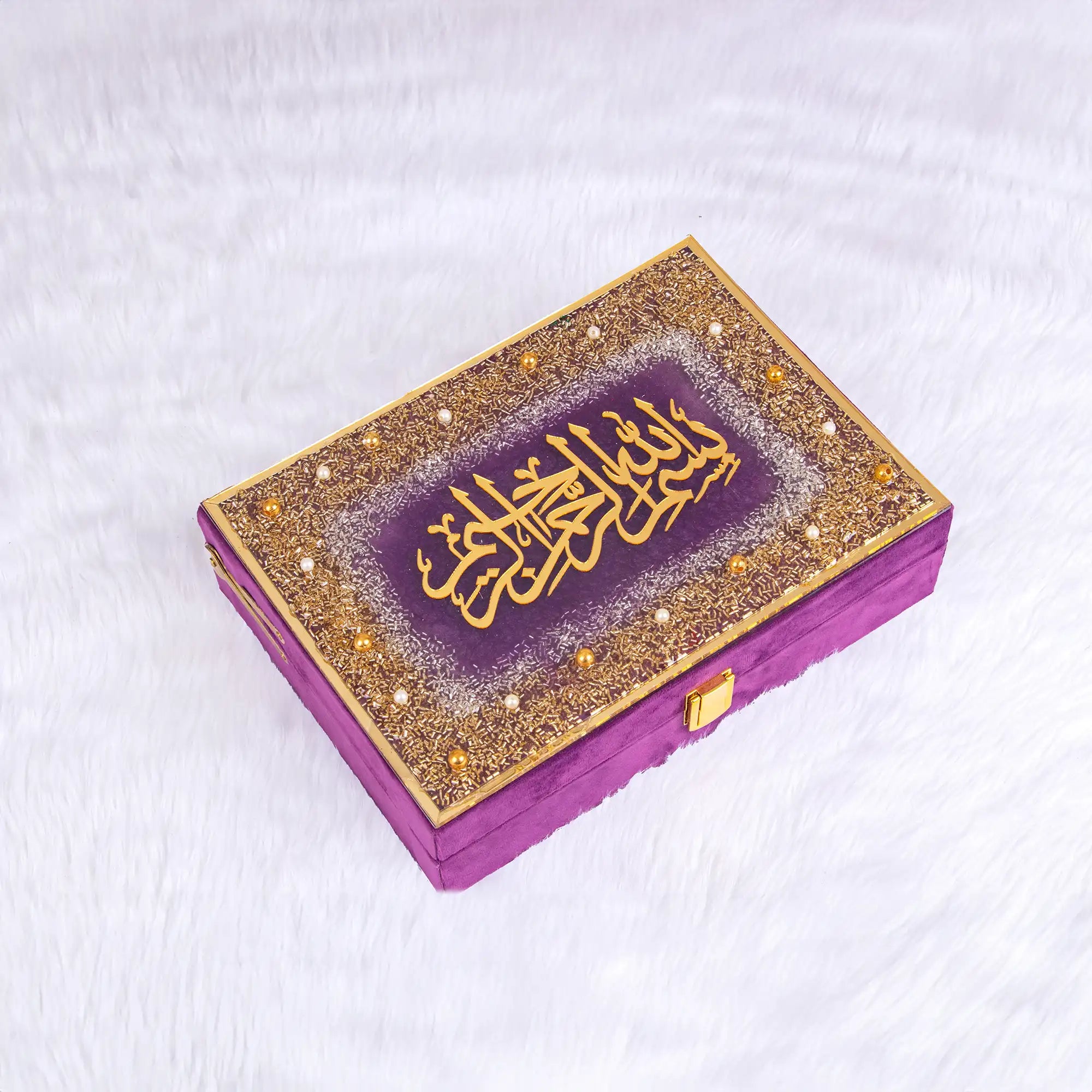 Bridal Purple Sequence Rehal Hamper