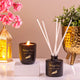 Midnight Rose scent candle and diffuser set from the Midnight Elegance Gift Hamper, ideal for Ramadan and Eid gifting.