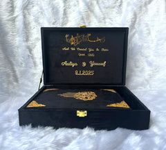 Black Floral Pearl Sawab-E-Jariya Hamper