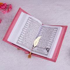 Gujarati Translation Premium Velvet Quran with name