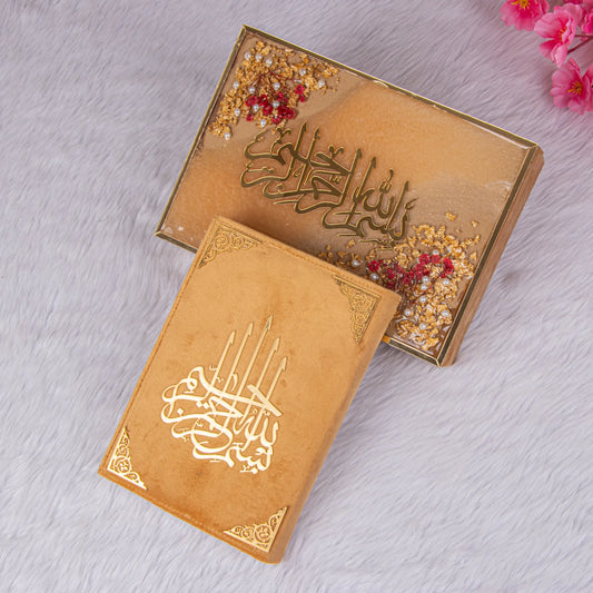 Golden Floral Pearl Tilawat-e-Quran