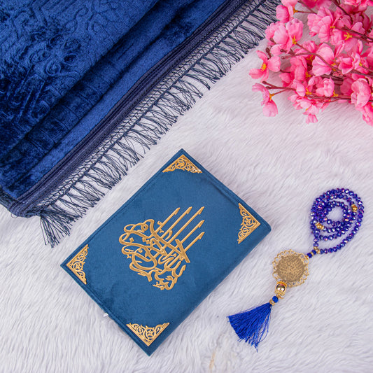 Customised Blue Salah Combo Hamper