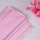Soft pink prayer mat with elegant embroidery, included in the Butterfly Quran Gift Set - Pink Butterfly Sawab-e-Jariya for daily prayers.