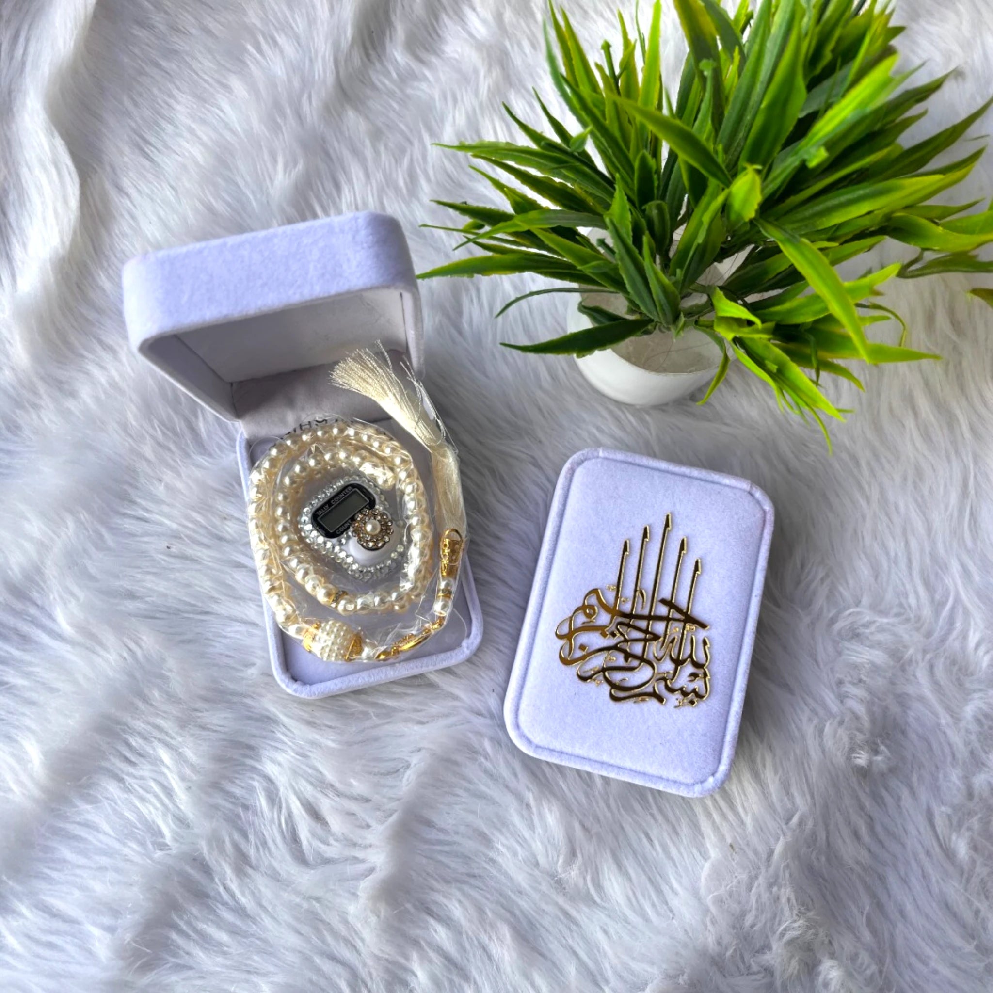 Personalized Premium Velvet Tasbeeh Combo