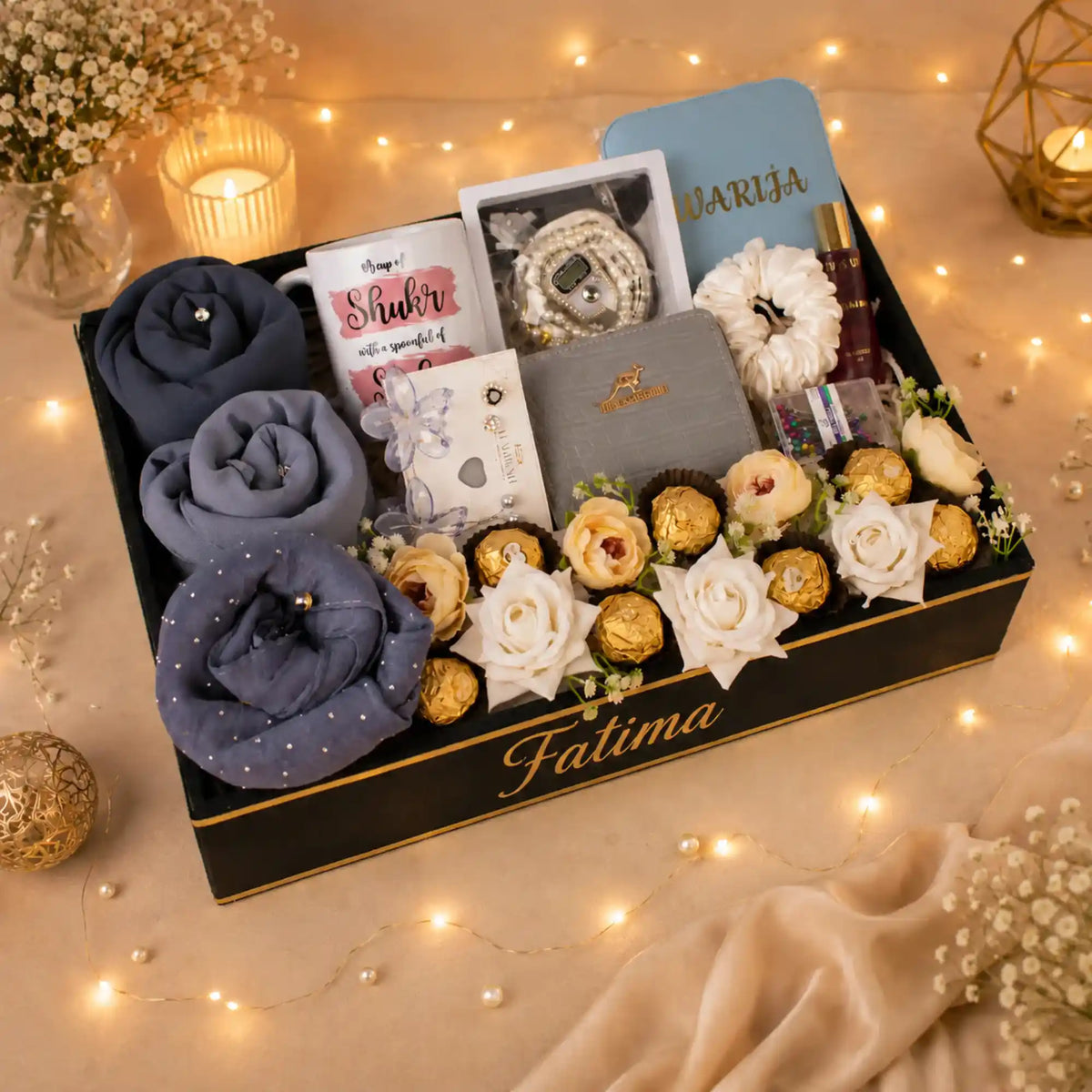 Rawdah Elegance Premium Hijab Gift Box
