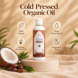 Coconut Cold Fragrance Free 100ml Pressed Organic Oil – Pack of 2