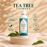 Fragance Free Tea Tree 100ml Shampoo – Pack of 2 | Halal Hair Care