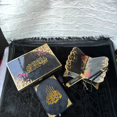 Black Floral Pearl Sawab-E-Jariya Hamper