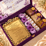 Qubool Forever – Personalised Luxury Nikah Invitation Hamper