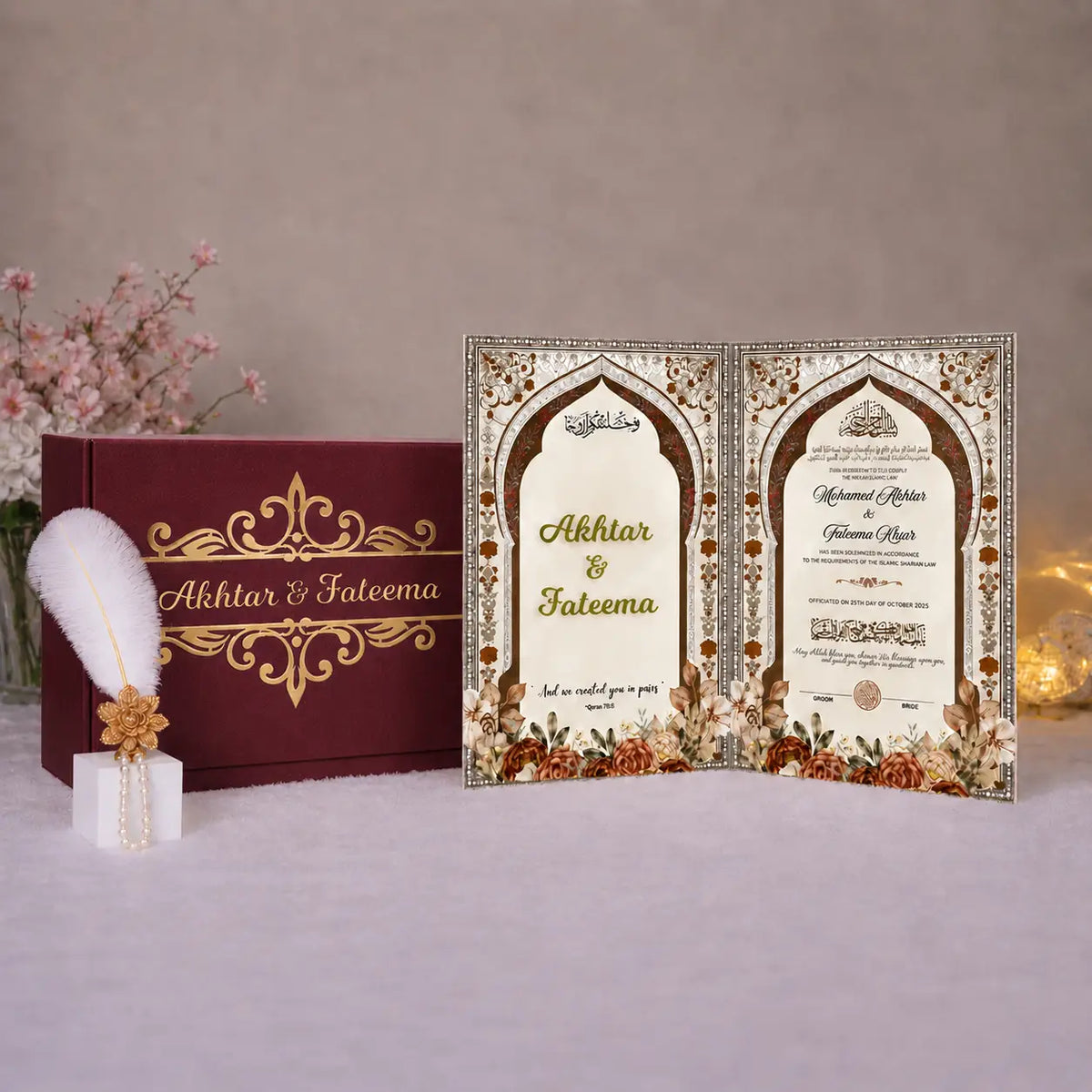 Ishq-e-Marjan Nikah Nama Hamper
