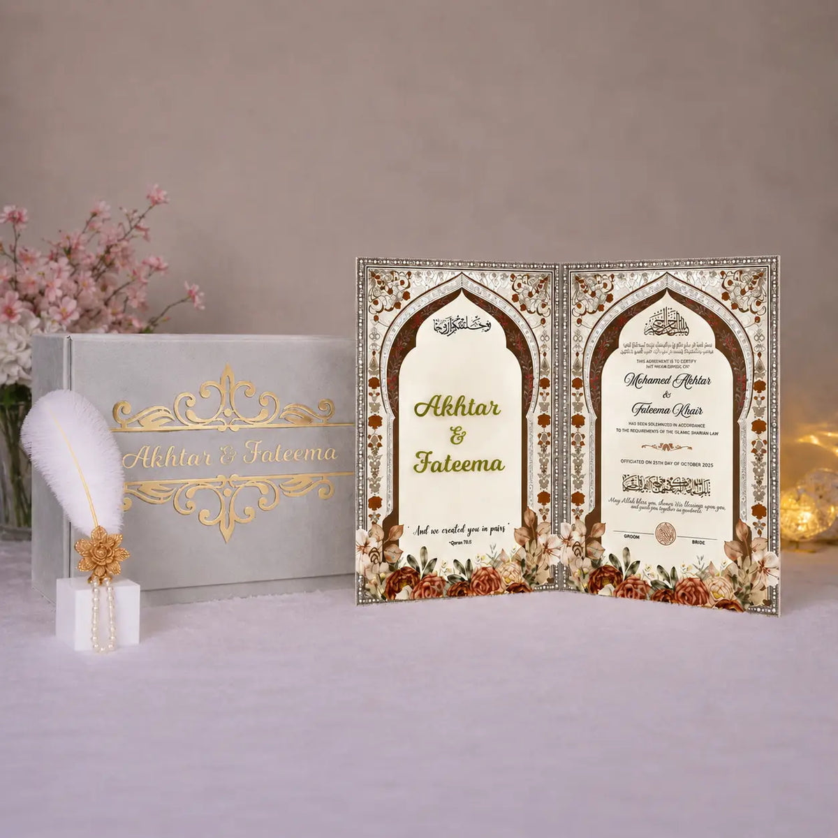 Ishq-e-Marjan Nikah Nama Hamper