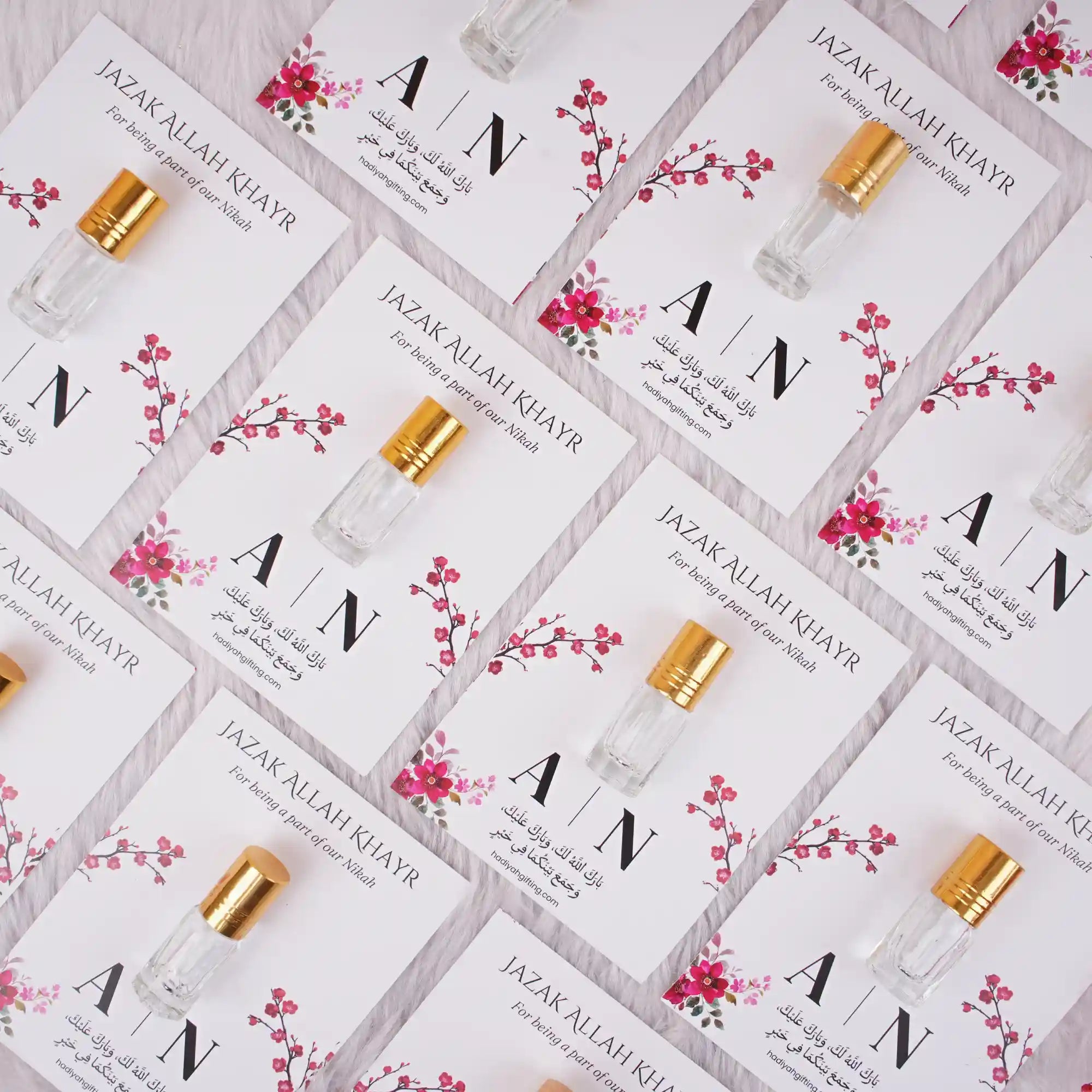 Premium Attar with Customised Card Favors Main image