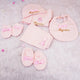 Pink baby set