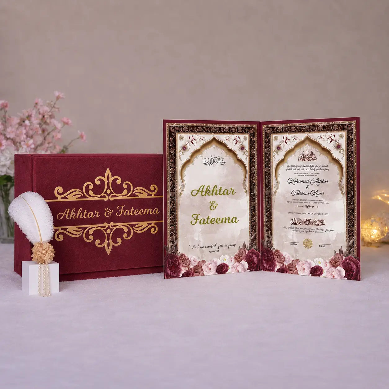 Lail-e-Ishq Nikah Nama Hamper Secondary image