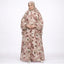 Full-length floral prayer dress
