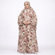 Full-length floral prayer dress