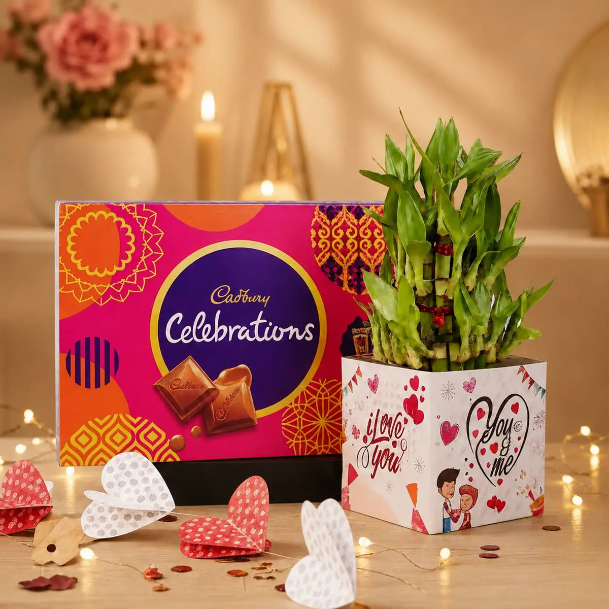 Love Bamboo With Cadbury Combo — Islamic gift by Hadiyah