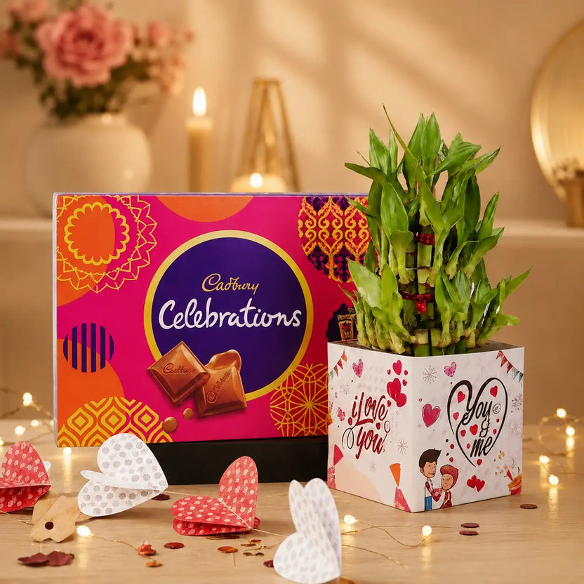 Love Bamboo With Cadbury Combo — Islamic gift by Hadiyah Main image