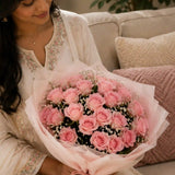 Love Confessing Delights — detail of the flowers and wrapping