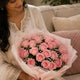 Love Confessing Delights — detail of the flowers and wrapping