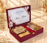 Qubool Forever – Personalised Luxury Nikah Invitation Hamper