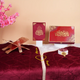 Maroon Flakes Couple Ibadah Set