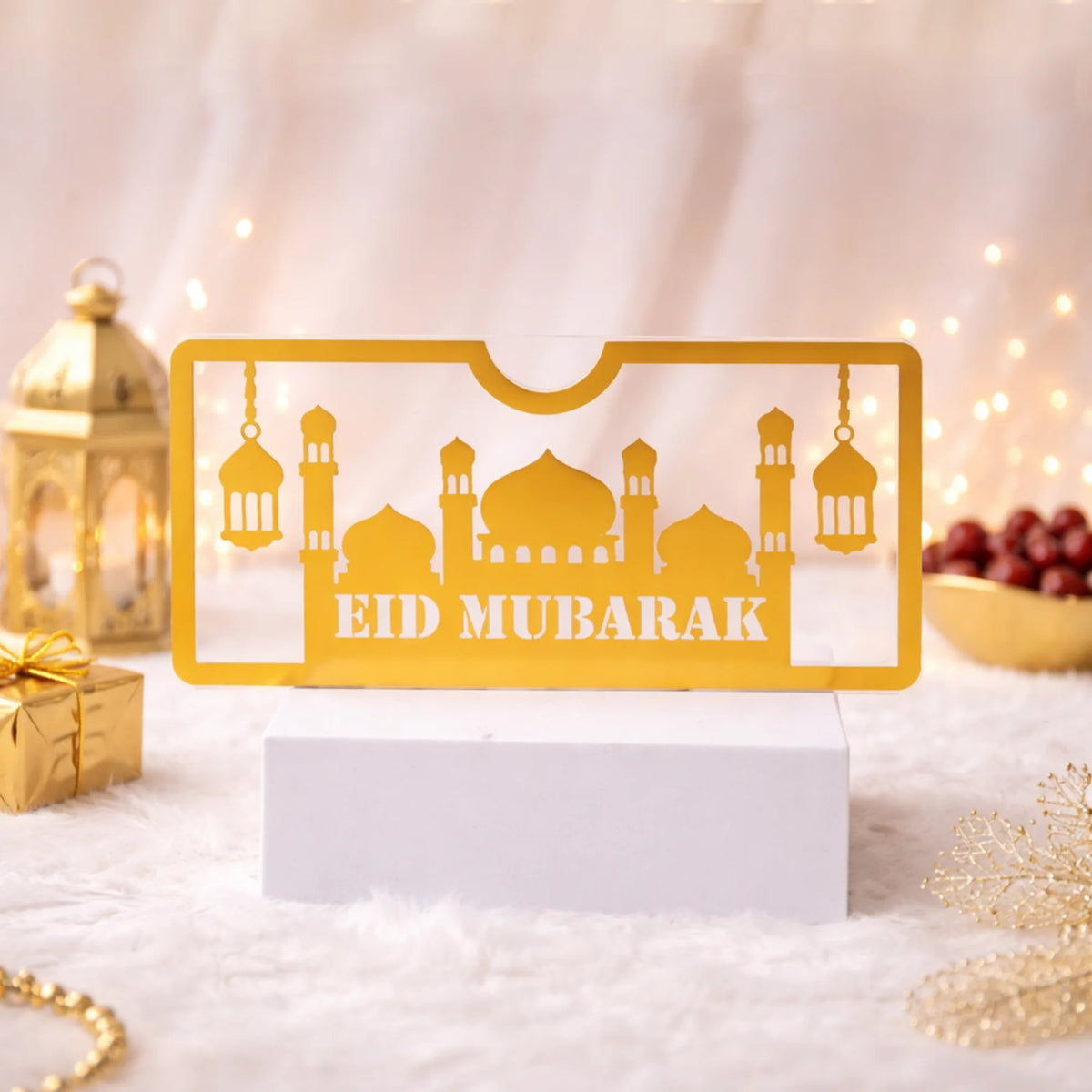 EID Mubarak Acrylic Envelope