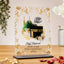 Mecca Medina Couple Hajj Mubarak Floral Plaque