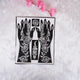 Mehendi Stencils with floral hand and finger designs for easy henna application, ideal for festive and bridal use in arts and crafts projects.