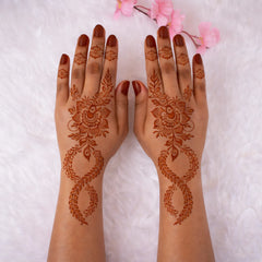 Mehndi Stencils Full Hand