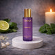 Omour Miraaj perfume bottle in purple with gold cap, elegant fragrance for women