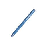 Blue pen on a white background