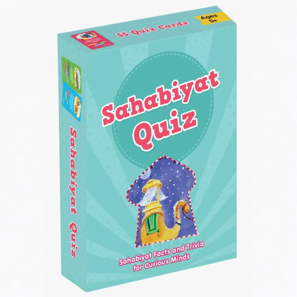 Sahabiyat Quiz box from Islamic Quiz Cards Set - My First Quiz Collection | 6 Pack, focusing on female companions of the Prophet.
