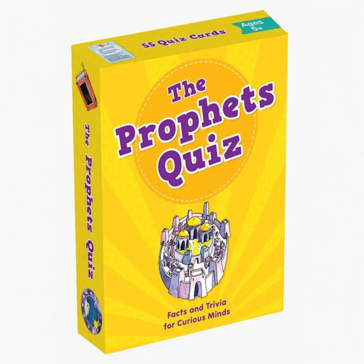 The Prophets Quiz box from Islamic Quiz Cards Set - My First Quiz Collection | 6 Pack, offering trivia on Islamic prophets for kids.