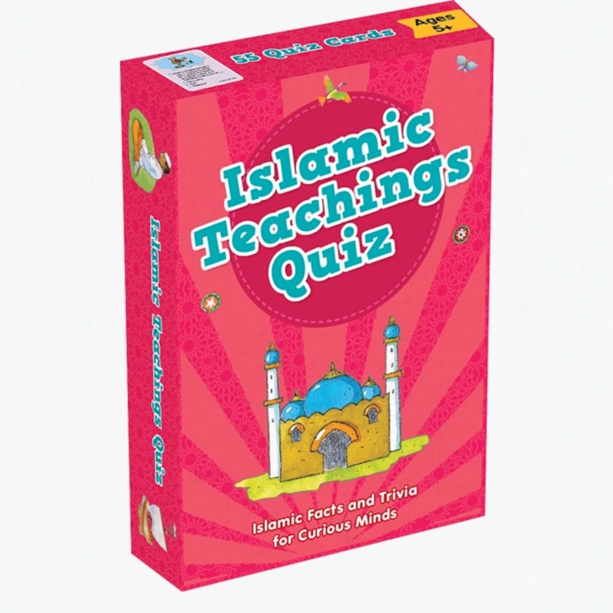 Islamic Teachings Quiz box from Islamic Quiz Cards Set - My First Quiz Collection | 6 Pack, covering core Islamic principles for kids.