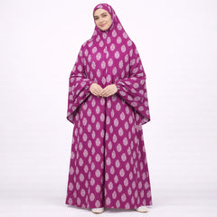 Najma Full Length Printed Cotton Namaz Makhna