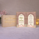 Nikah Nama Hamper with floral design and gold accents