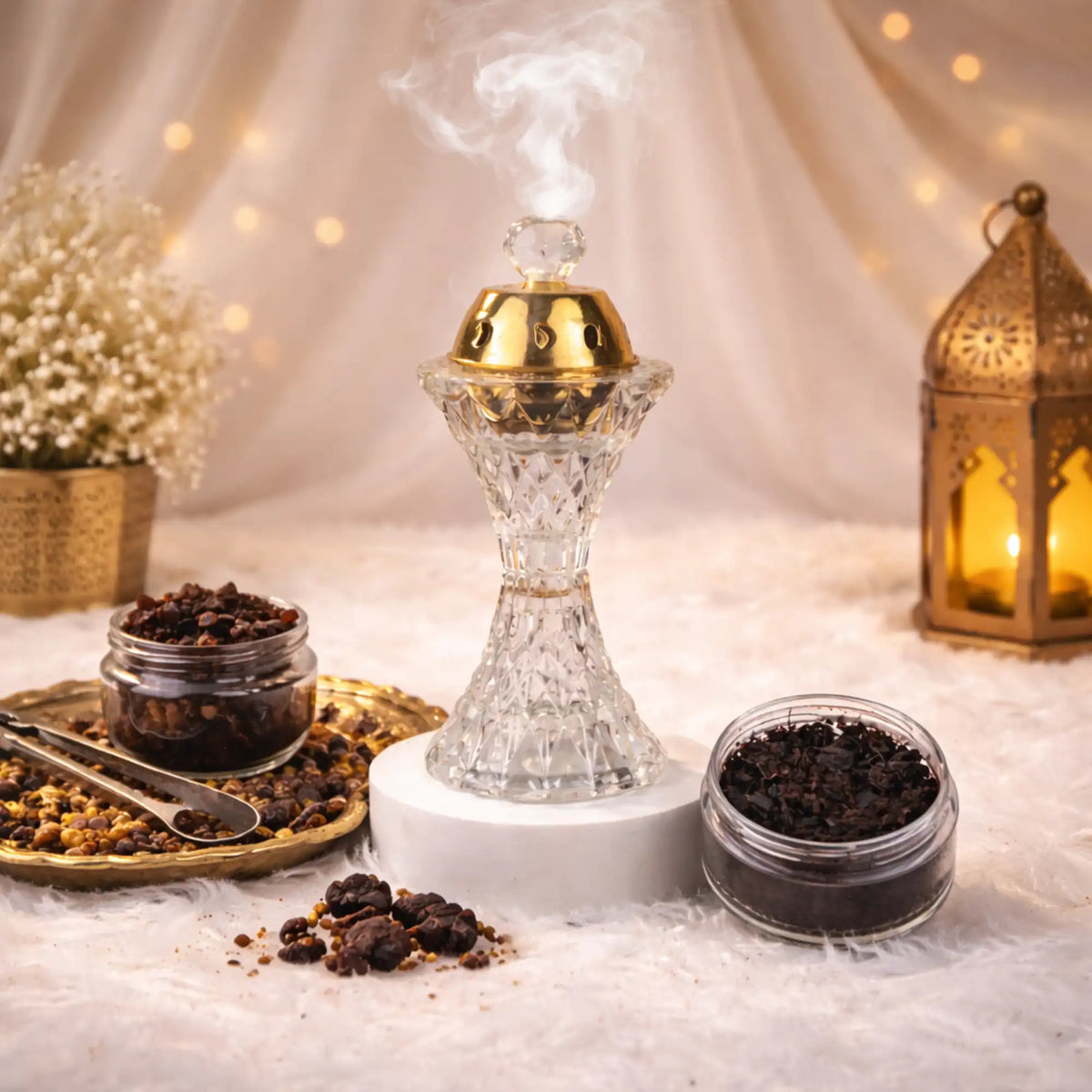EID celebration luxe hamper with traditional treats and decorative items