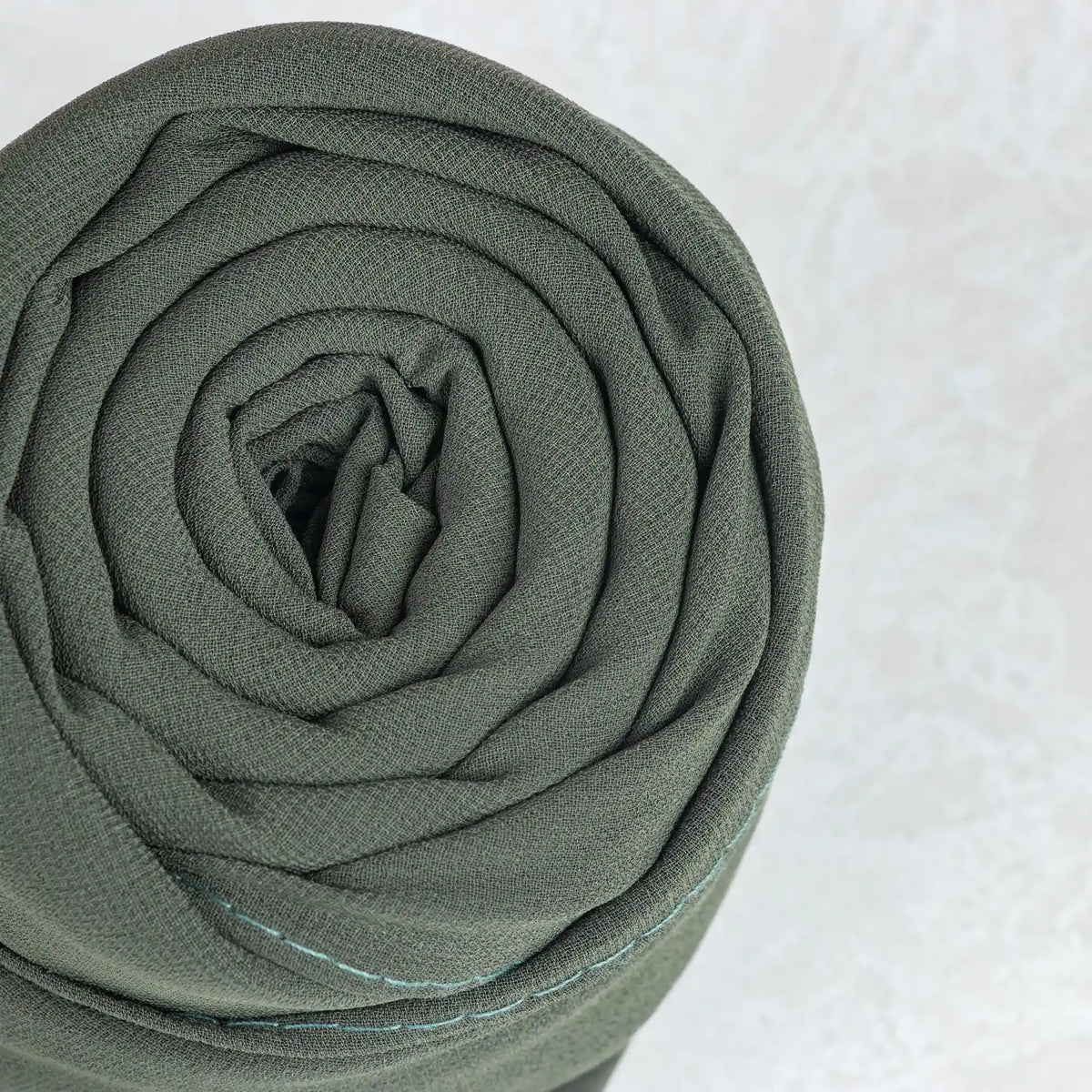 Olive Green Premium Chiffon Hijab