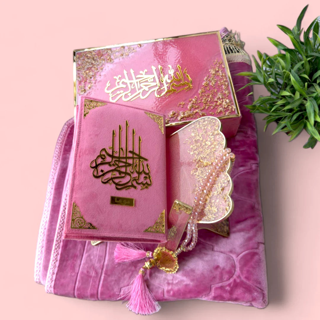 Pink Flakes Bridal Sawab-e-jariya Hamper