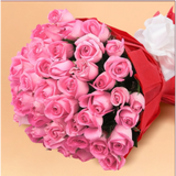 Pink Storm Bouquet shown from a different angle